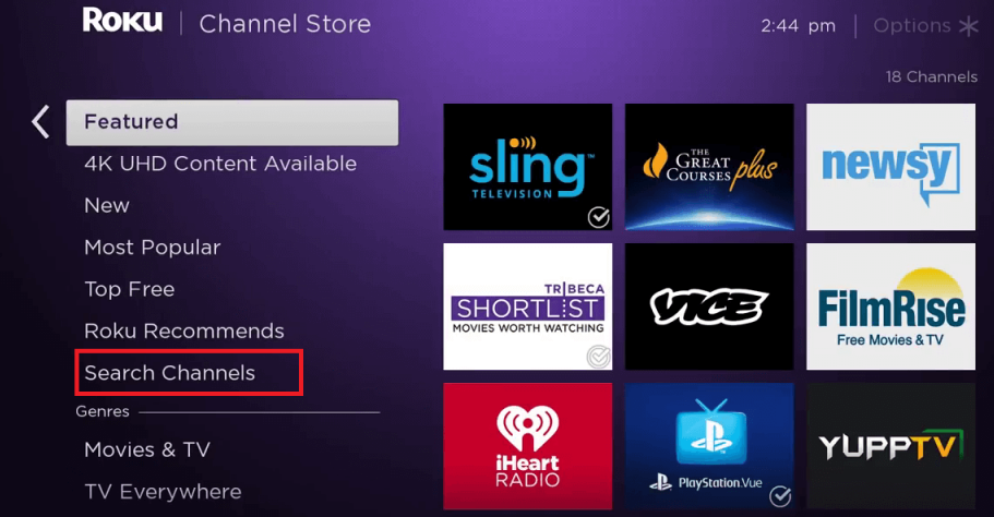 How to Get SEC Network on Roku