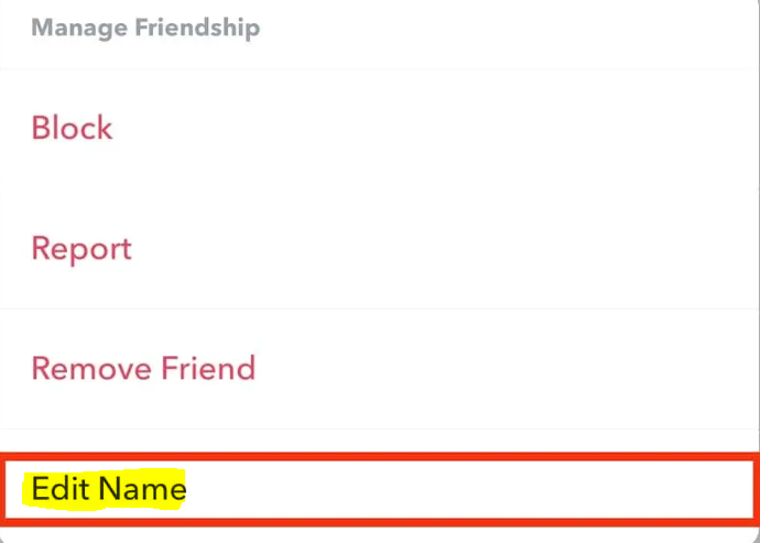 How to Change Someone Name on Snapchat