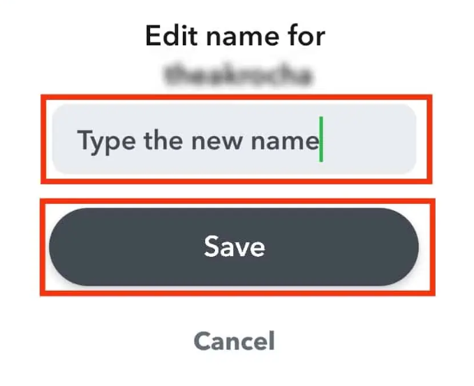 How to Change Someone Name on Snapchat