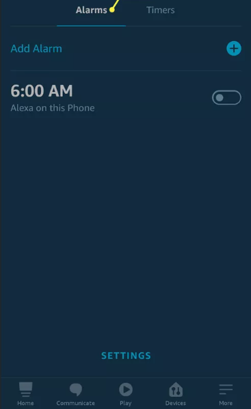 How to Set Alarms on Alexa App