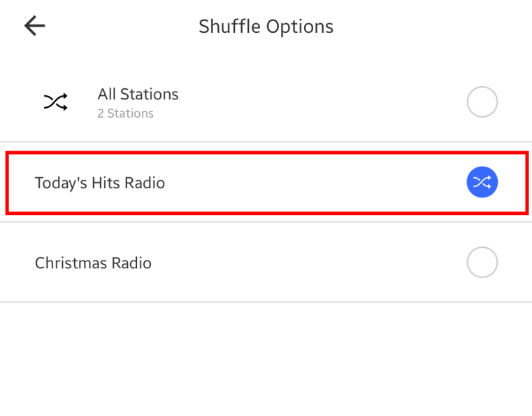 How to Shuffle Pandora Stations on an iPhone