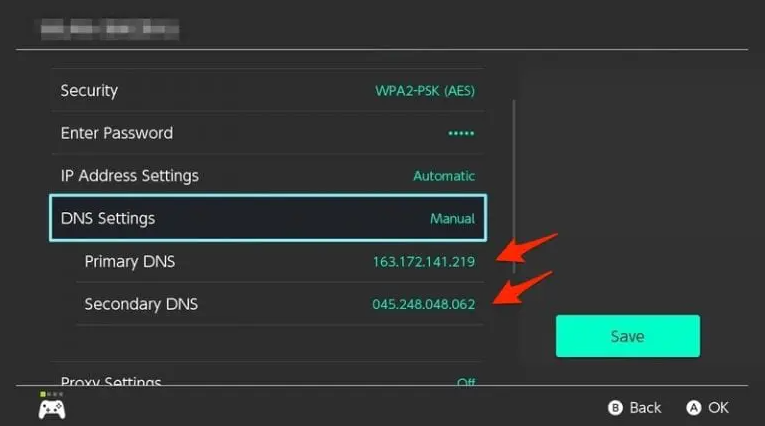 How to Change DNS Settings on Nintendo Switch