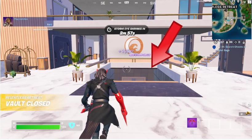 How to Deploy a Scanner in the Vault in Fortnite