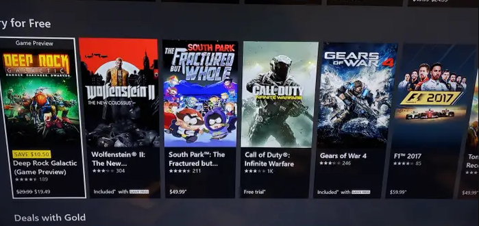 How to Get Free Games on Xbox One