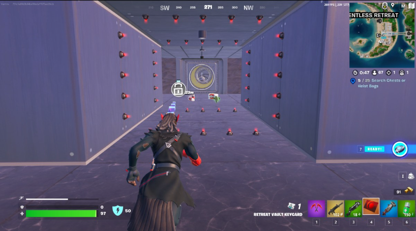 How to Deploy a Scanner in the Vault in Fortnite