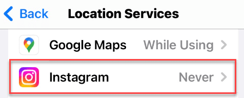 How to Turn On or Off Instagram Location on iPhone