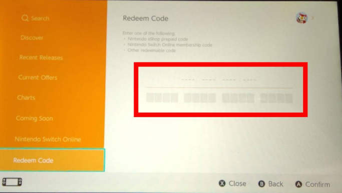 How to Redeem a Code on Nintendo Switch