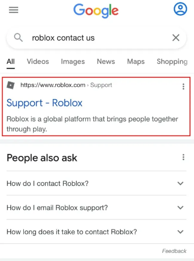 How to Contact Roblox Support