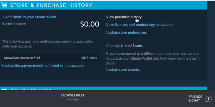 How to See Purchase History in Steam