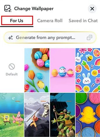 How to Change Chat Wallpaper on Snapchat