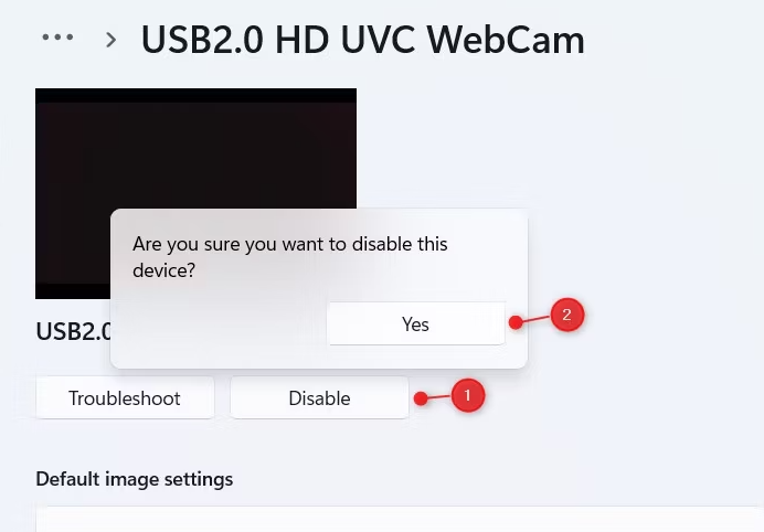 How to Turn Off Webcam in Windows 11