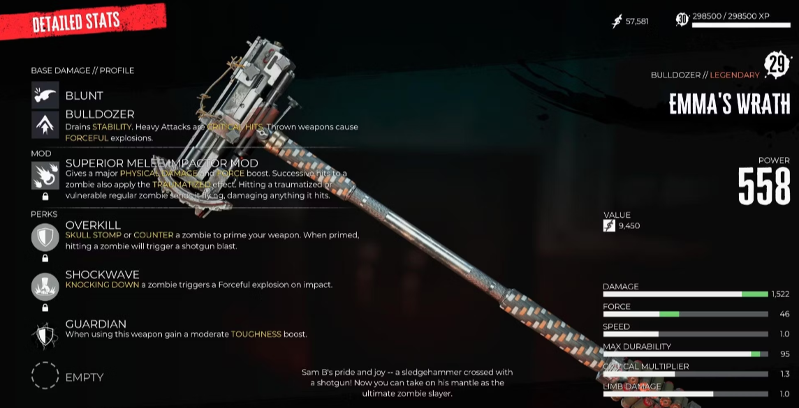 Dead Island 2: All Legendary Weapons