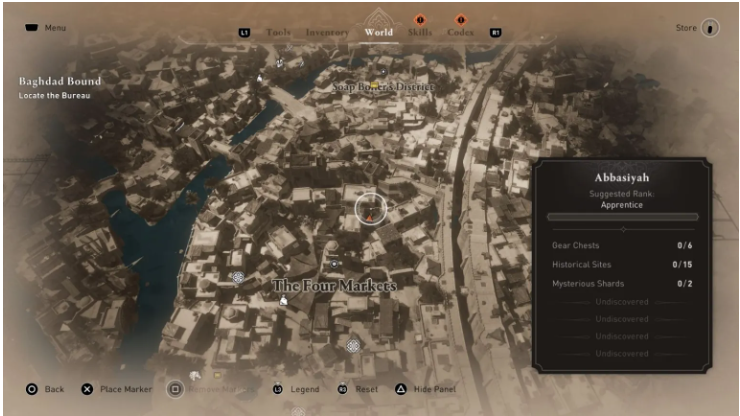 Assassin's Creed Mirage: How to Get Four Markets Gear Chest