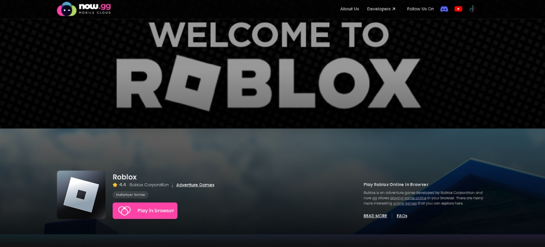 Now.gg Roblox: How to Play Roblox Games
