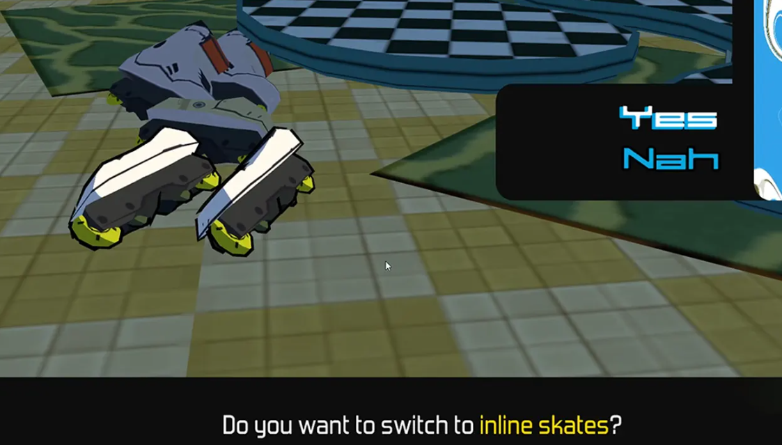 Bomb Rush Cyberfunk: How to Switch to Skates