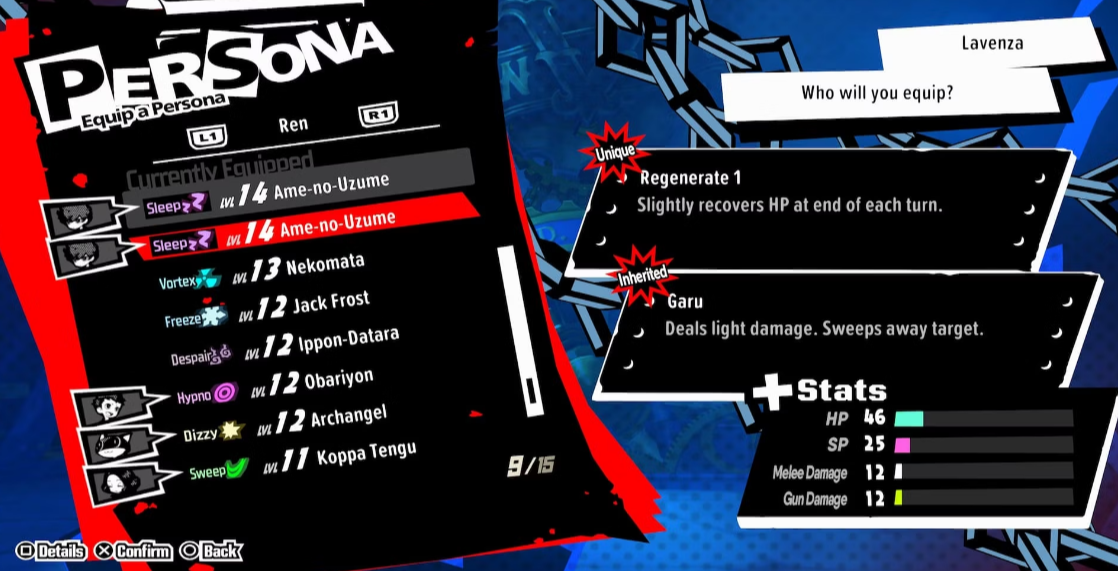 Persona 5 Tactica: Use Sub-Personas Guide