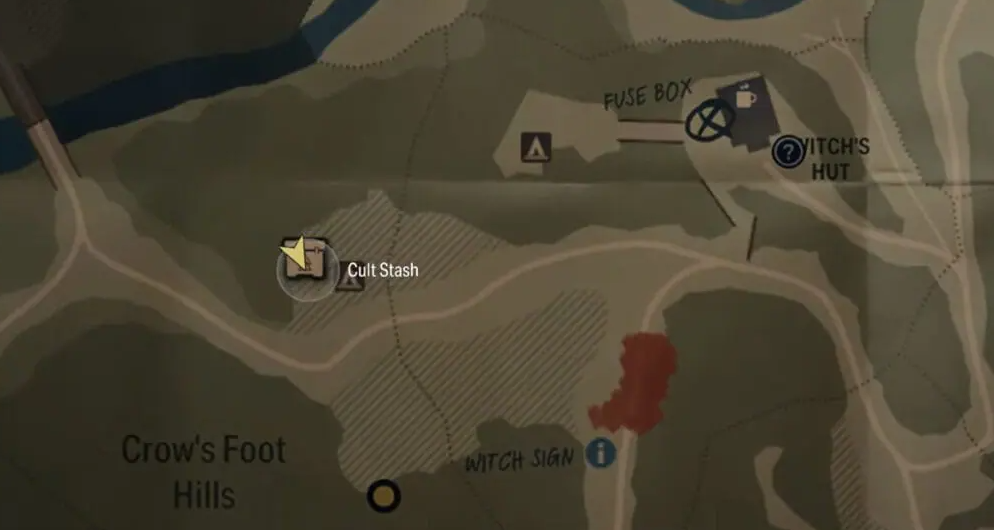 Alan Wake 2 - How to Get to the Streamside Cult Stash or Key