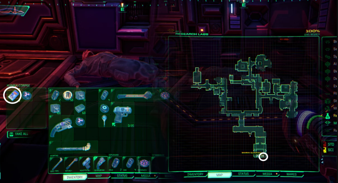 System Shock Remake - How to Open Robot Maintenance