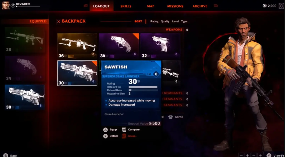 Redfall - How to Customize Weapons