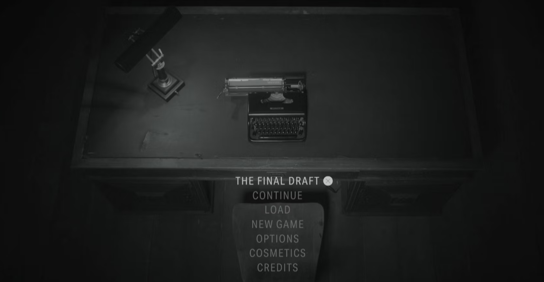 Alan Wake 2 - How to Start the Final Draft