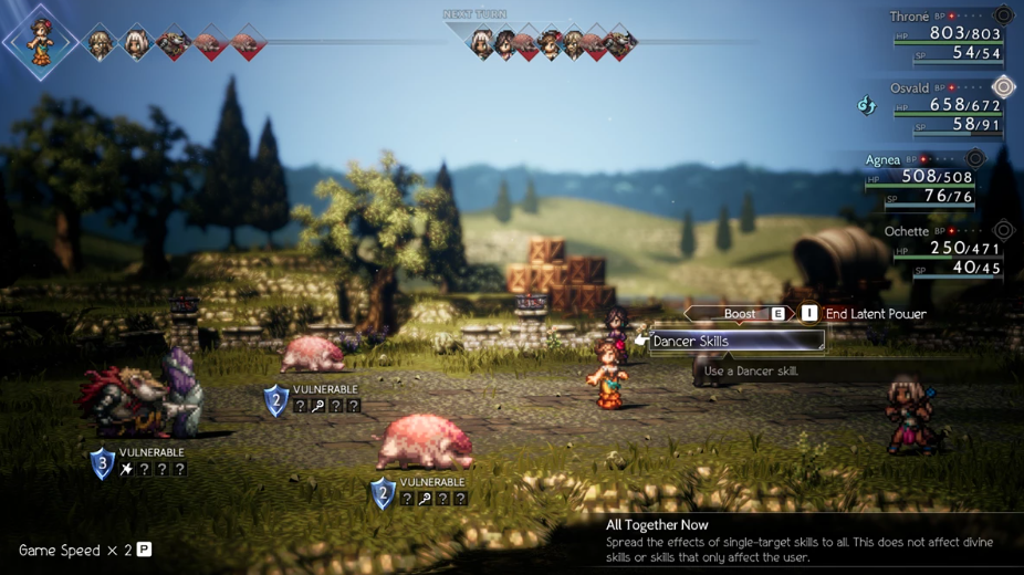 Octopath Traveler 2 - How to Use Latent Powers