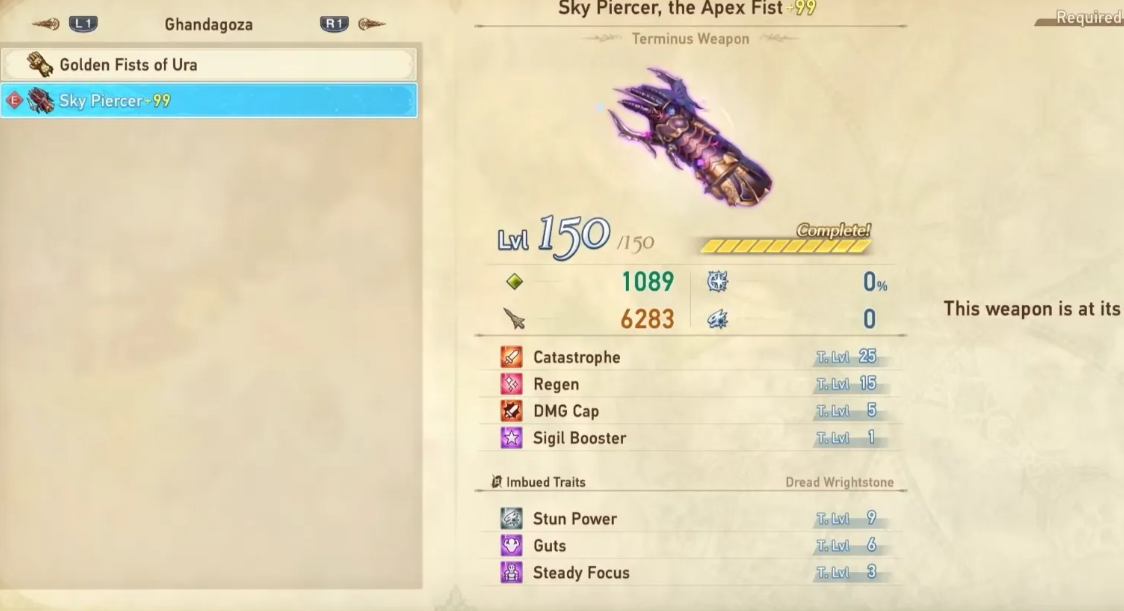 Granblue Fantasy: Relink - How to Get Terminus Weapons