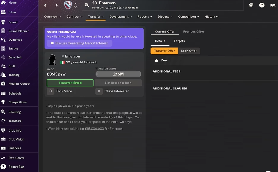 Football Manager 24 - How to Sell Players