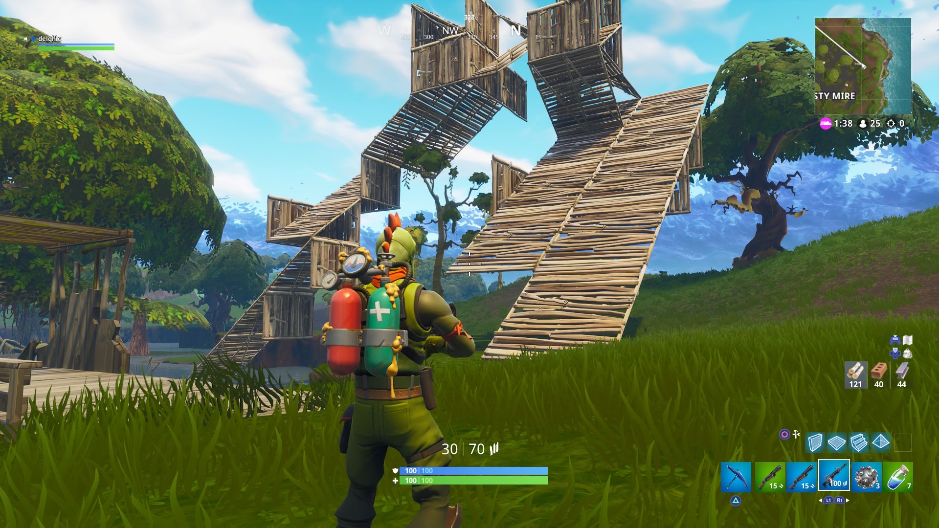 Fortnite – Simple Tricks In Game That Helps To Reduce Fall Damage By 75%