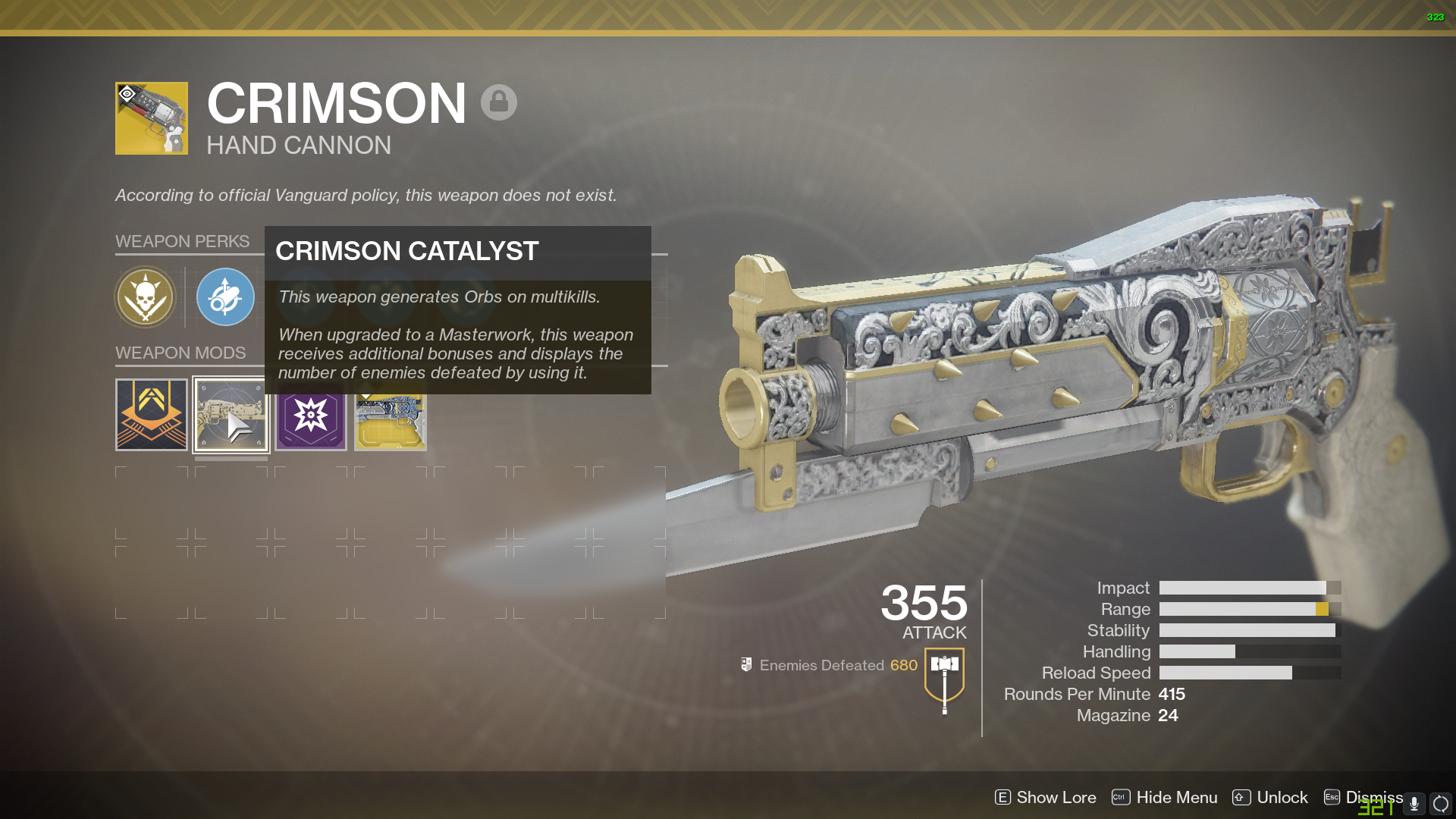 Destiny 2 Crimson Catalyst