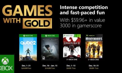 Xbox One Games with Gold December Lineup