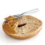 Whole Wheat Bagel with Peanut Butter