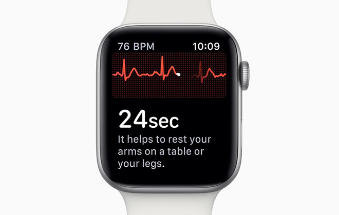 ECG App For Apple Watch Series 4 
