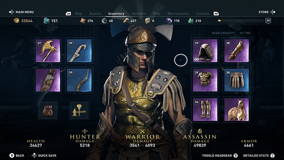 Character Customization in Assassin’s Creed Odyssey. 