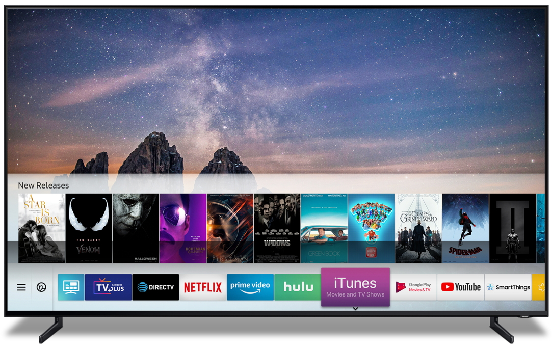 iTunes App for Samsung TVs