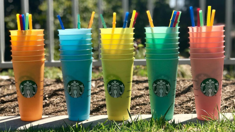 starbucks color changing cup