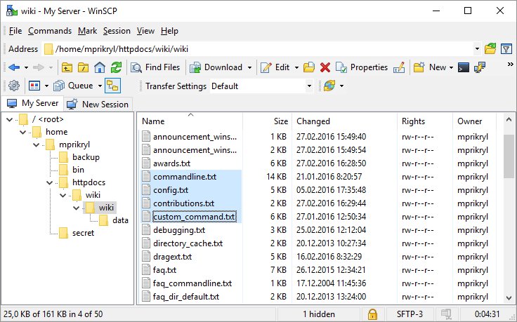 WinSCP 5.15.3