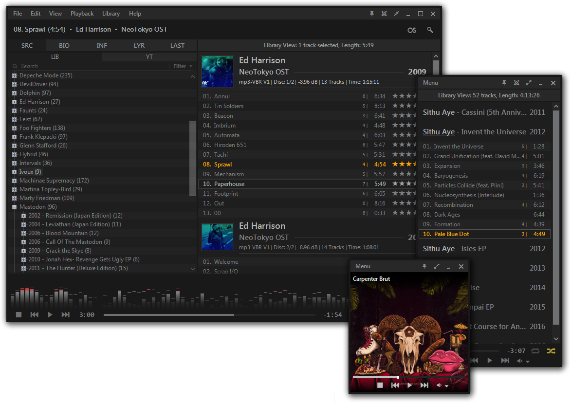 how to skin foobar2000