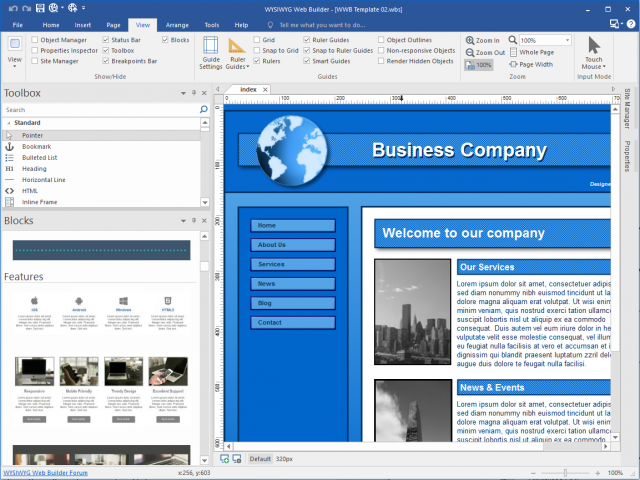 WYSIWYG Web Builder 14.4