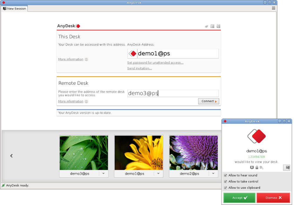 anydesk for linux