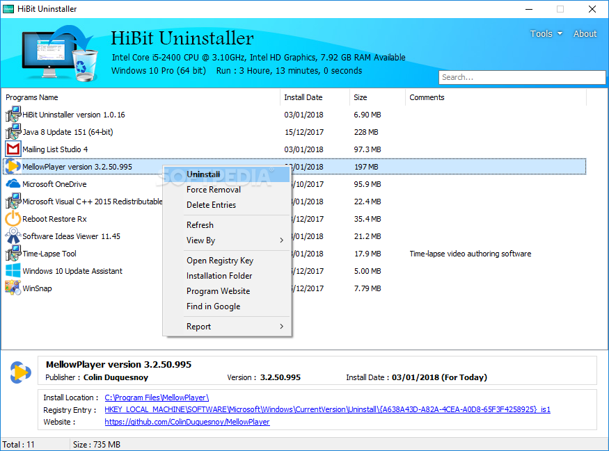HiBit Uninstaller 2.2.10