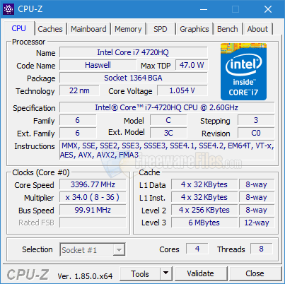 CPU-Z 1.89