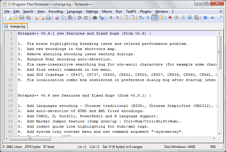 Notepad++ 7.7.1