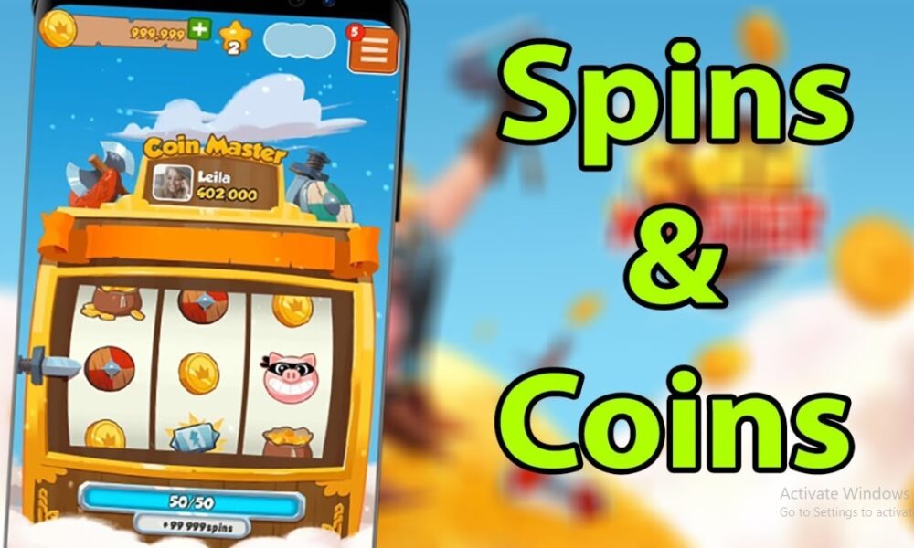 free spin coin master 1000
