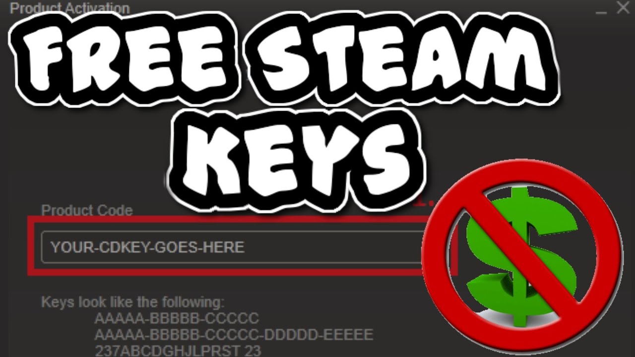 Free steam key code (118) фото