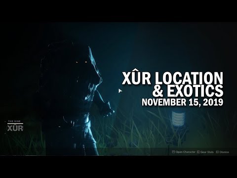 Destiny 2 Xur Location