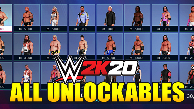 wwe 2k20 locker codes