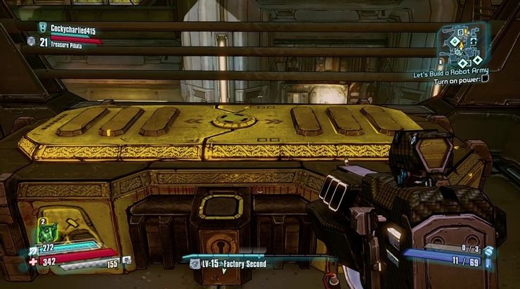 borderlands the pre sequel golden chest