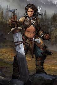 Companions: Introducing Valerie, the Brevic Fighter  Pathfinder: Kingmaker  - the first CRPG in Pathfinder universe