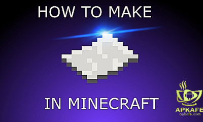 make a book and paper in minecraft