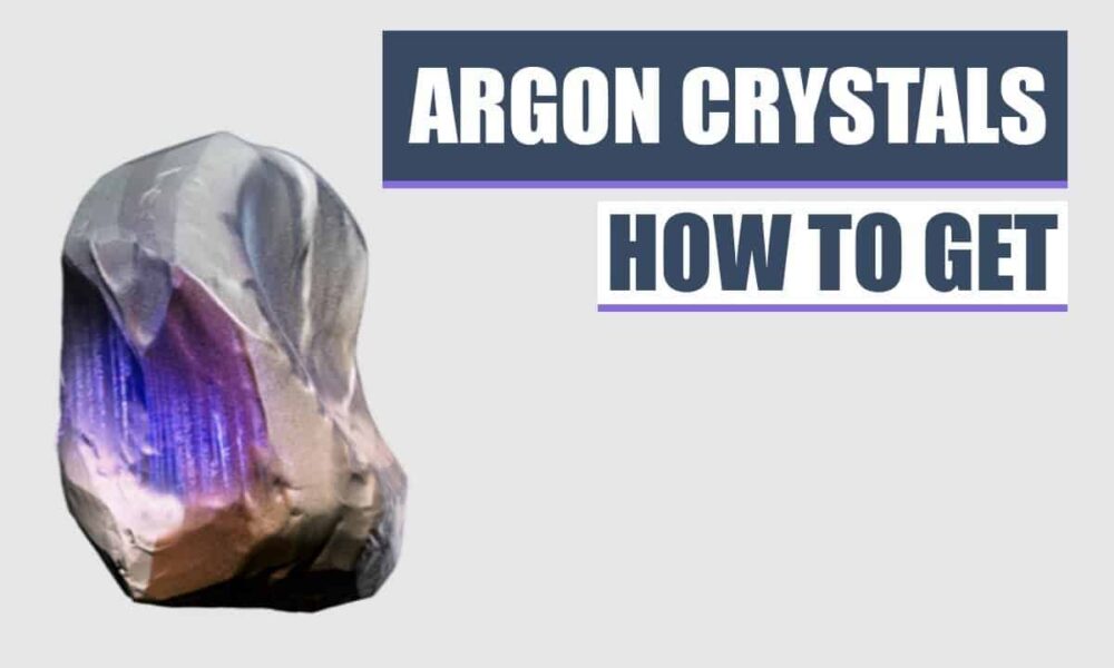 Warframe Argon Crystal How To Get Farming Guide 2021